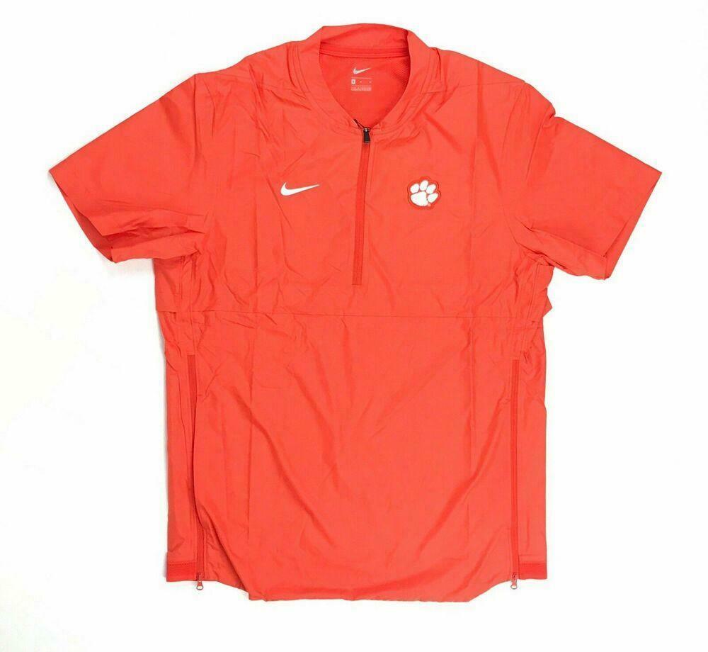 nike quarter zip short sleeve pullover