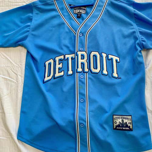 Blue Detroit Adult XL Jersey