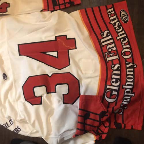 White Adult Goalie Cut Other Jersey