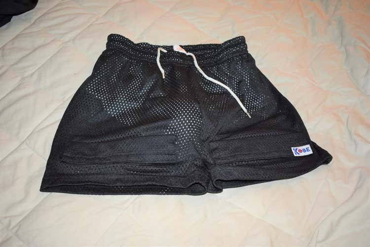 KOBE Hockey Jock Shorts, Black, Senior Large