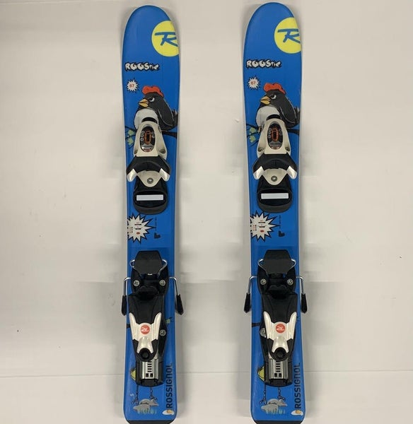 Used Rossignol Roostie 67 Cm Downhill Ski Girls Combo