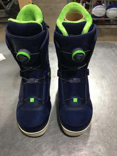 Used Head Scout Pro Boa Street Senior 8.5 Snowboard Mens Boots