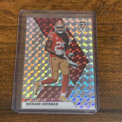 Richard Sherman San Francisco 49ers Mosaic NFL Football Prizm Base Card #176