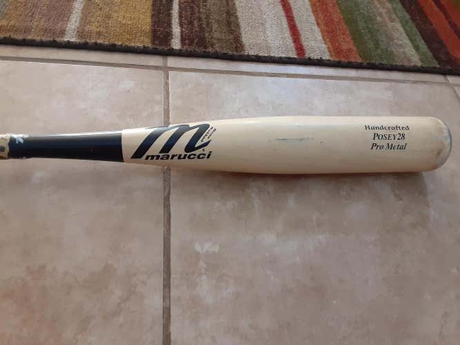 Used Kid Pitch (9YO-13YO) USSSA Certified 2019 Marucci Alloy Posey28 Bat (-10) 21 oz 31"
