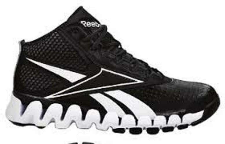 NIB Reebok Zig Pro Future Women’s Basketball Shoes Black White Free Shipping