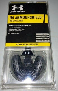 NIB UA Armourshield Under Armour Modular Adult (12+) Mouth Guard Black