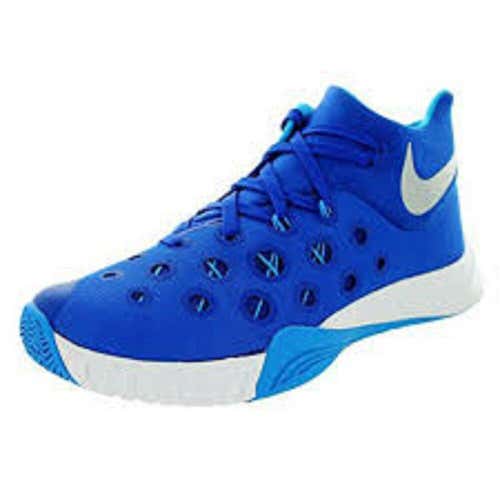 NIB Nike Zoom Hyperquickness TB Basketball Shoes Game Royal Blue Free Shipping