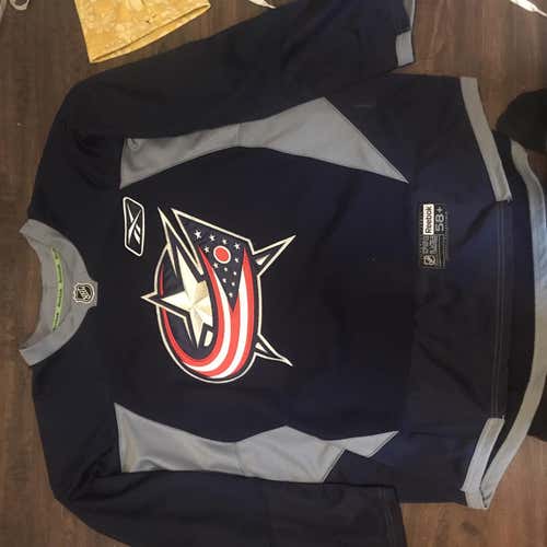 Blue Adult Size 58 Reebok Pro Stock Jersey 58+