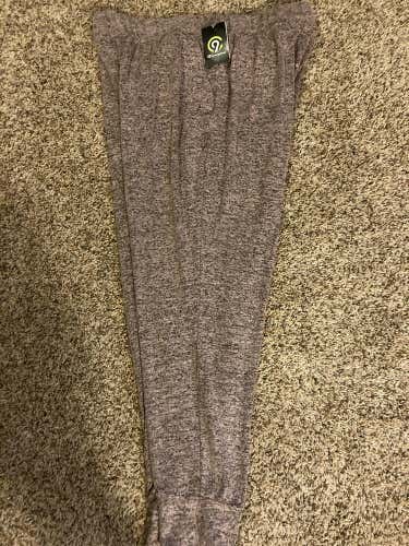 C9 by Champion Cozy Mid-Rise Lounge Jogger Pants Heather Black, Pink XXL