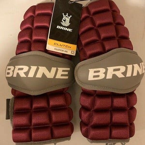 NWT Brine Clutch Adult Lacrosse Arm Guards Sz. L Free Shipping