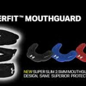 NIB Under Armour Powerfit Super Slim Mouth Guard Adult (Ages 11+) Free Shipping