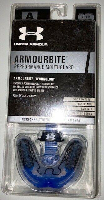 12+ ArmourBite Modular Mouthguard Black Free Shipping NIB Under Armour Adult 