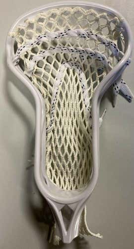 New Tribe 7 Optimus 7 Pre-Strung Lacrosse Head White Free Shipping