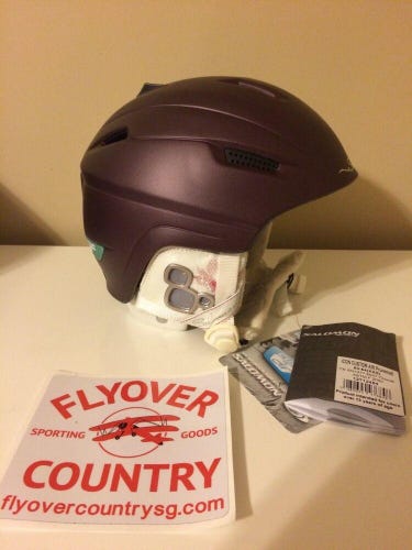 NWT Salomon Icon Custom Air Snow Helmet Purple XXS Free Shipping