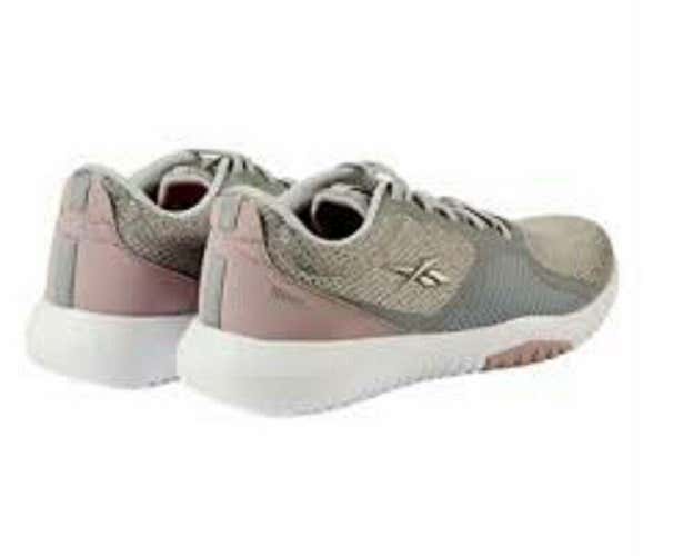 NIB Women's Reebok Flexagon Force Training Shoes Pink/Grey Free Shipping
