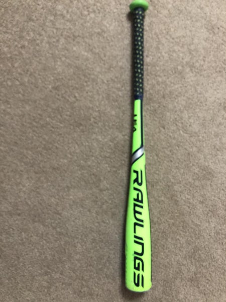 Used Kid Pitch (9YO-13YO) Rawlings Composite Threat Bat (-11) 15 oz 27"