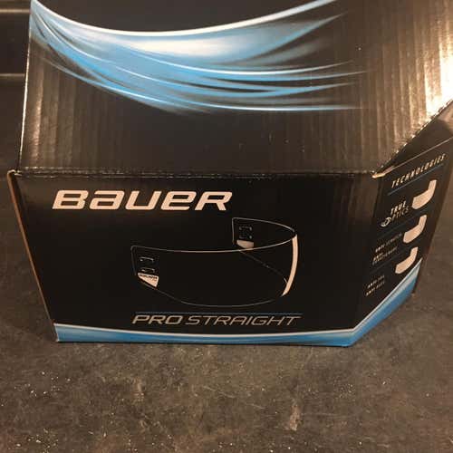 Senior  Bauer Pro Straight Visor Clear Visor