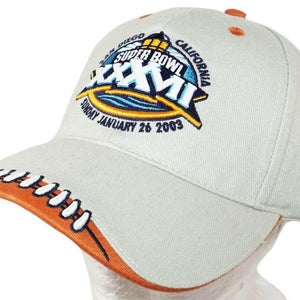 TAMPA BAY BUCCANEERS CHAMPS SUPER BOWL XXXVII HAT NFL FOOTBALL VINTAGE CAP 2003