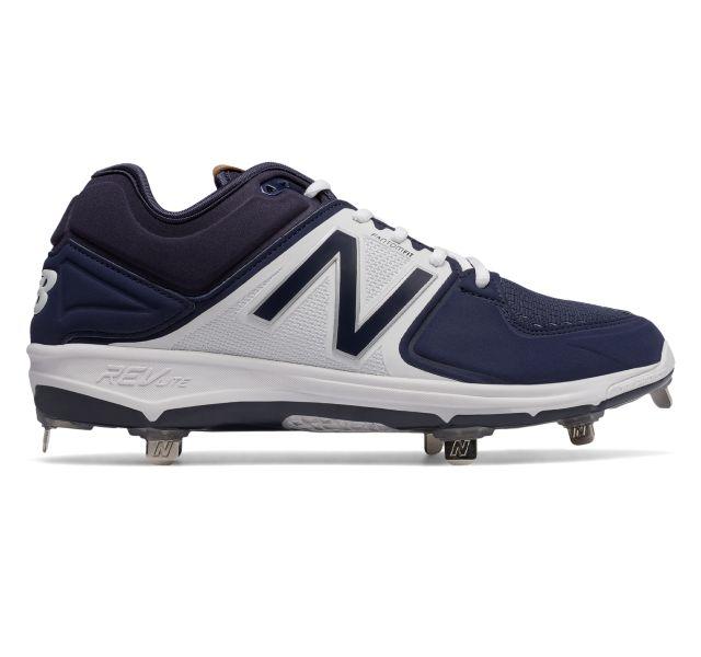 New Balance 3000v3 Navy/white Metal Cleats size 10