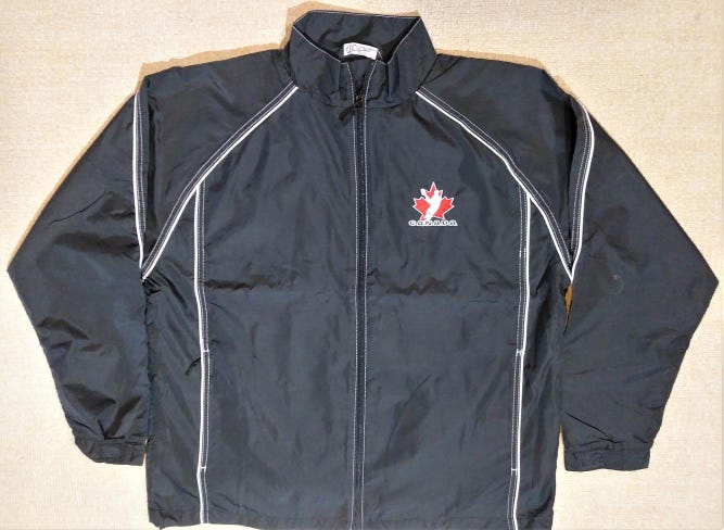 Team Canada Lacrosse Lightweight Jacket - Size XL - NEW