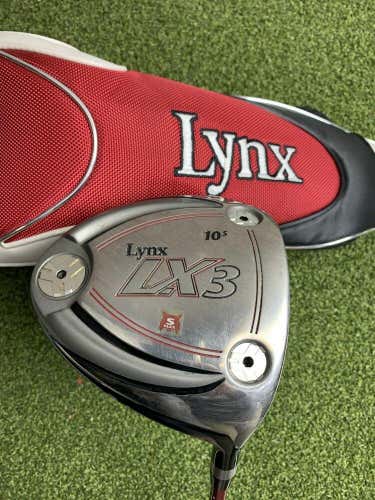 Lynx LX3 10.5* Driver, Aldila NV Stiff Flex, RH