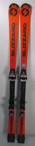 Used Blizzard SL 165cm Race Skis with Marker Race Xcell 16 bindings (409B)