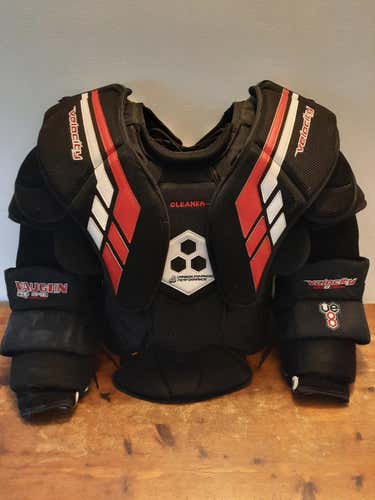 Used Senior XL Vaughn Velocity VE8 Pro Carbon Goalie Chest Protector Pro Stock