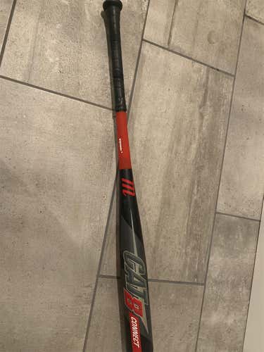 High School/College BBCOR Certified Marucci Cat 8 connect black (-3) 30 oz 33" Bat
