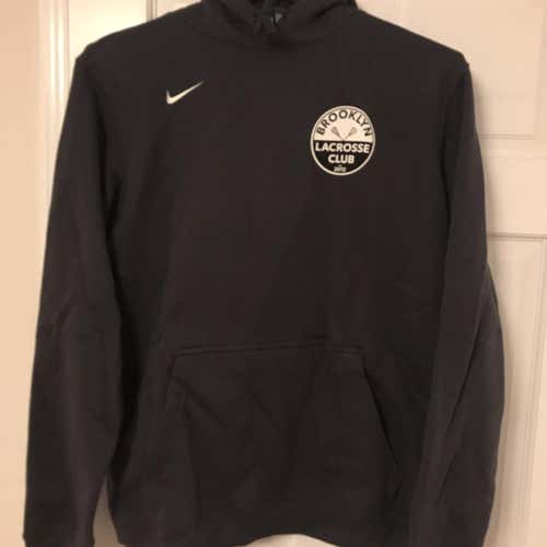 Brand New With Tags (BNWT) Brooklyn Lacrosse  Nike Club Fleece Hoodie - Anthracite