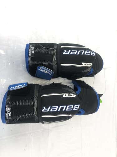 Used Bauer Ms-1 Senior Sm Ice Hockey Elbow Pads