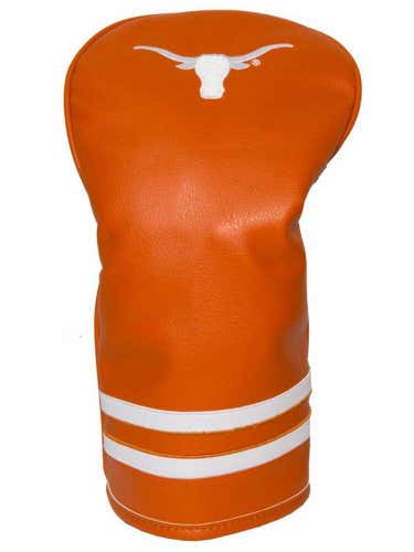 Team Golf Vintage Single Driver Headcover (Texas Longhorns) Fits Oversized NEW