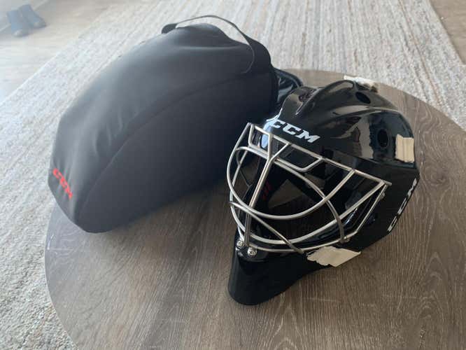 Black New Senior CCM 1.9 Goalie Mask