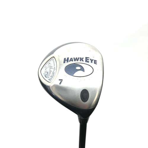 Used Callaway Bib Bertha Hawk Eye Vft 7 Wood Graphite Regular Golf Fairway Woods