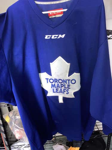 Toronto Maple Leafs CCM Pro Stock Goalie Jersey