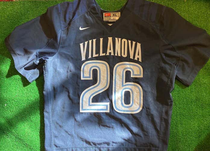 Villanova Game Used Lacrosse Jersey (xl)