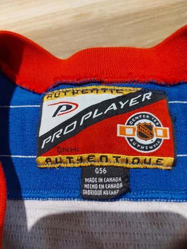 Proplayer Goalie Cut Vintage New York Rangers Jersey