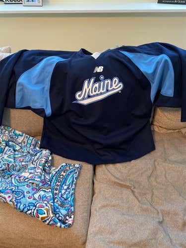 UMaine  Goalie Cut Pro Stock Practice Jersey