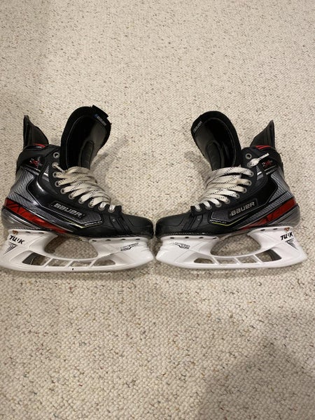 Used Senior Bauer Vapor 2X Pro Hockey Skates Pro Stock Size 7.25 Left 7.0 Right D Width