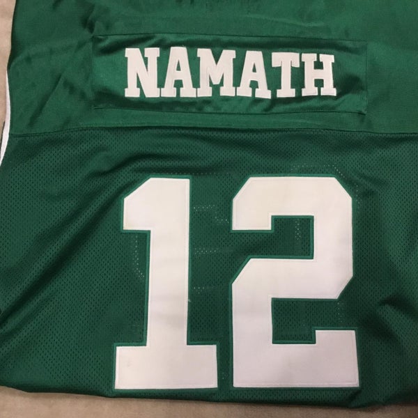 Joe Namath #12 New York Jets Mitchell & Ness Thowback NFL Jersey Green