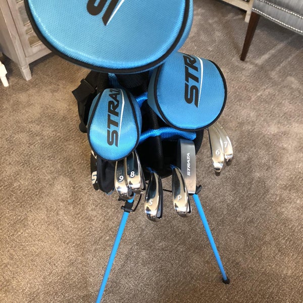 Women's Right Handed Strata Ladies Flex 10 Pieces Clubs (Full Set)