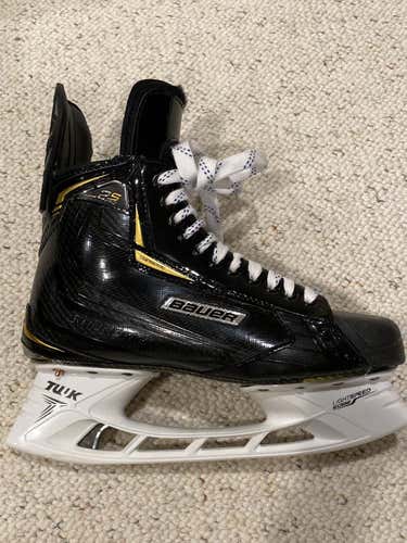 LIKE new Senior Bauer Supreme 2S Pro Hockey Skates EE Width Pro Stock Size 11.25
