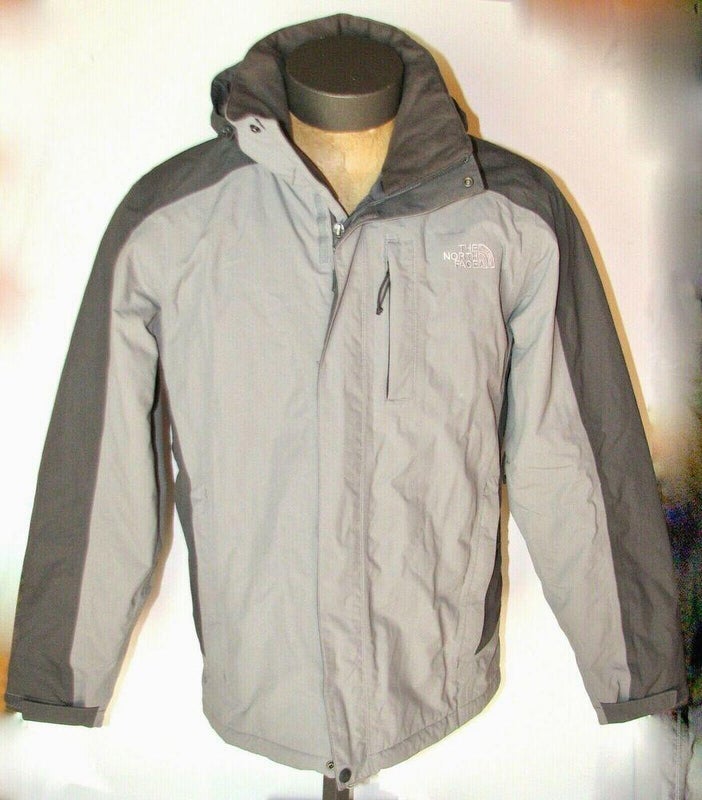 The North Face Inlux Insulated Hyvent Gray Hooded Jacket Men’s - Size Medium TNF