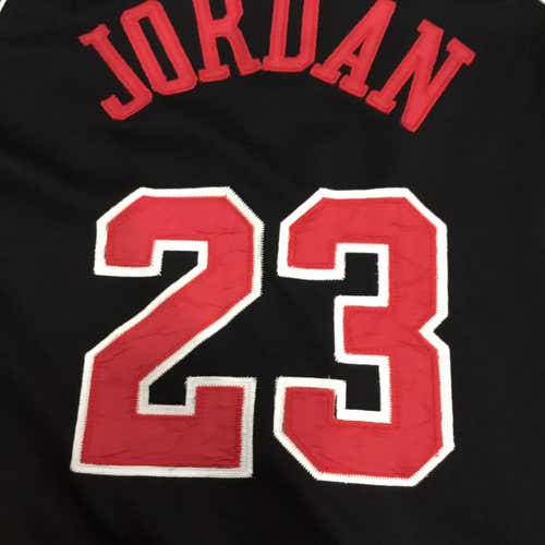 Chicago Bulls Michael JordanBlack Adult XL Mitchell & Ness Jersey