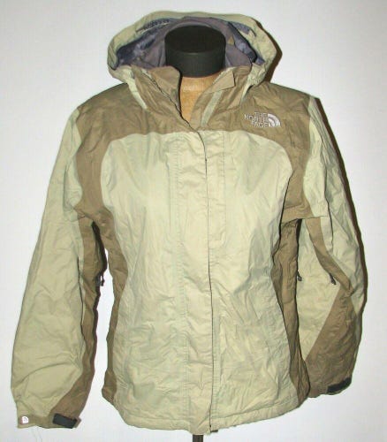 The North Face Women's Hyvent Green Waterproof Breathable Rain/Snow Jacket Coat
