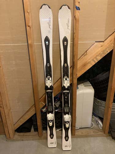 Used Women's 2016 148 Atomic Alpine Cloud Skis With Bindings Max Din 10