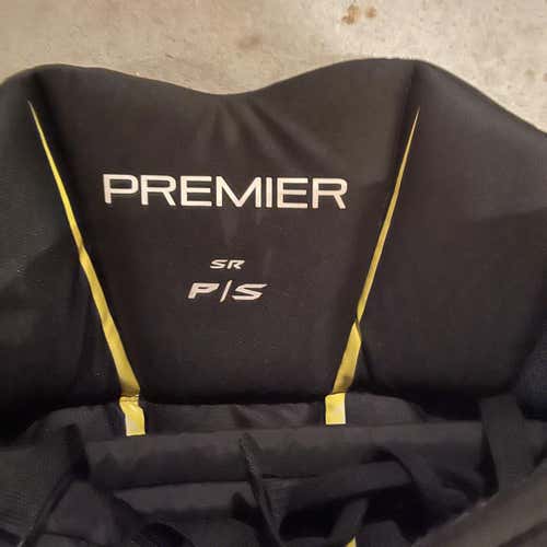 Black Senior Small CCM Premier Pro  Hockey Goalie Pants
