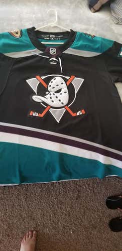 Anaheim Ducks 25th Annv , Men's New Adult Size 54 Adidas Jersey