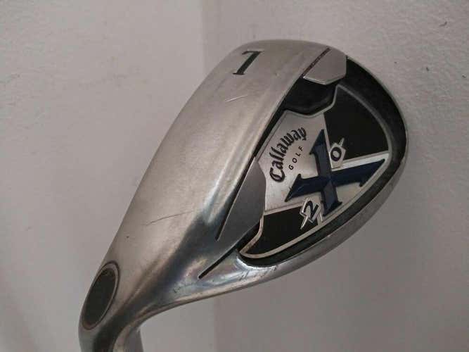 Callaway X-20 Lob Wedge (Steel Nippon NS Pro Stiff, 2* Up, LEFT) LW Golf Club
