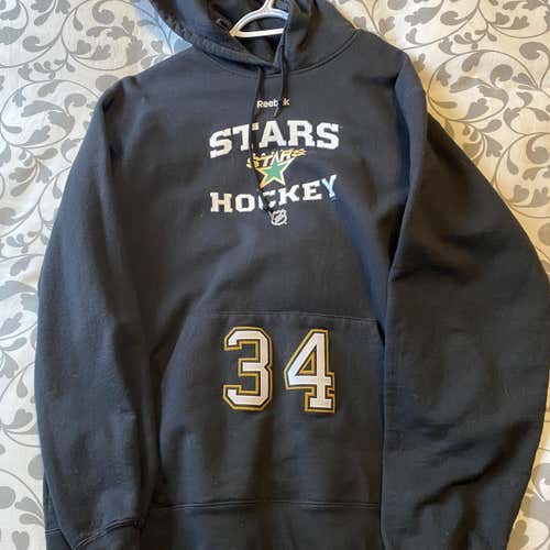 Dallas Stars Locker Room Hoodie #34 Pro Stock