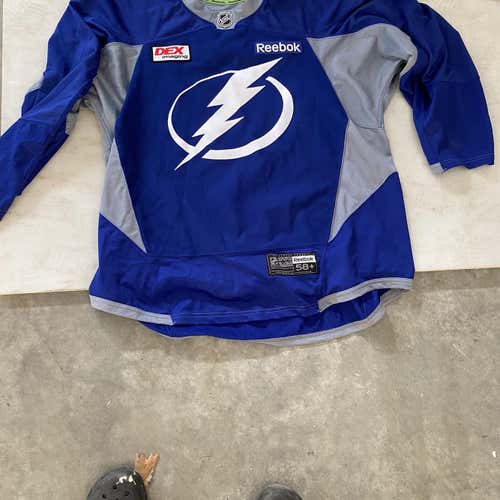 Blue Adult Size 58 Reebok Pro Stock Jersey